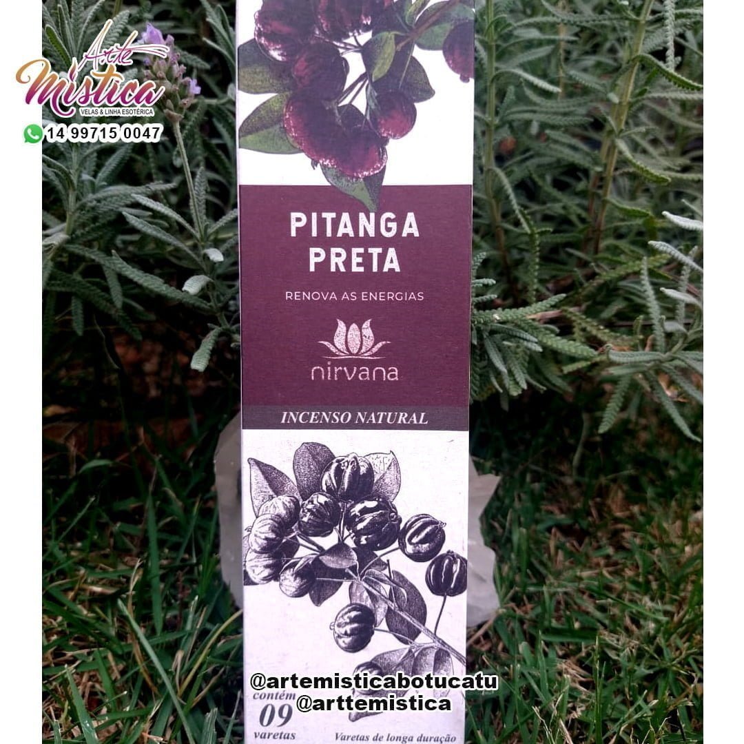 INCENSO NIRVANA - PITANGA PRETA