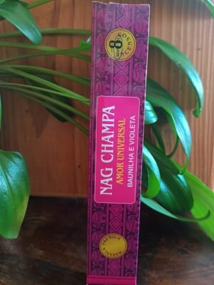 INCENSO NAG CHAMPA - BAUNILHA & VIOLETA