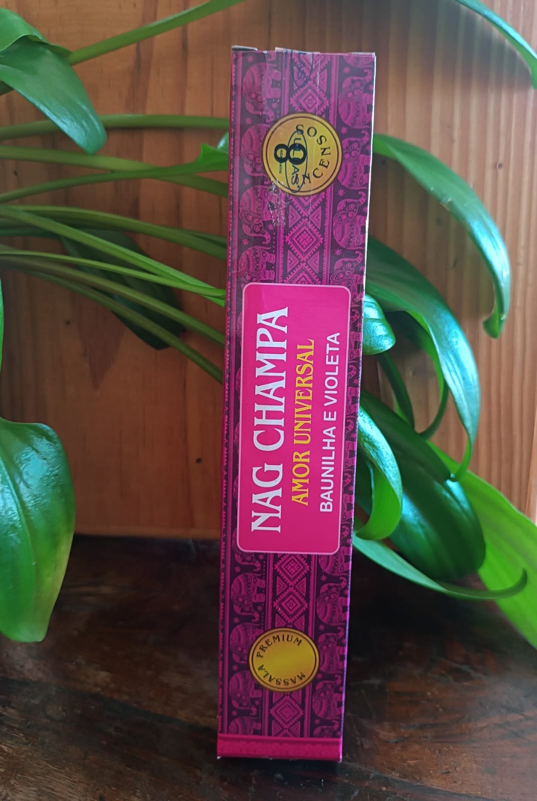 INCENSO NAG CHAMPA - BAUNILHA & VIOLETA