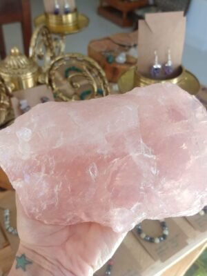 QUARTZO ROSA BRUTO - 1037KG (PEDRA DO AMOR)