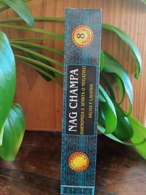 INCENSO NAG CHAMPA - SÁLVIA & LAVANDA