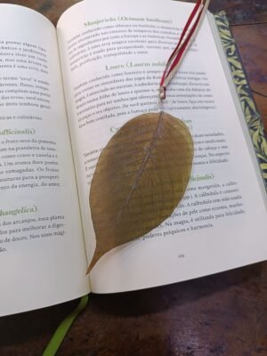 MARCADOR DE LIVRO - FOLHA VERDE G