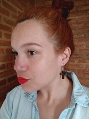 BRINCO CRUZ - OLHO DE TIGRE