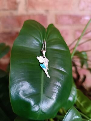 COLAR AÇO INOXIDÁVEL - FADA AZUL