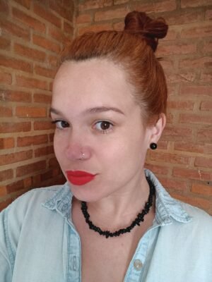 GARGANTILHA DEUSA - CASCALHOS DE ÔNIX